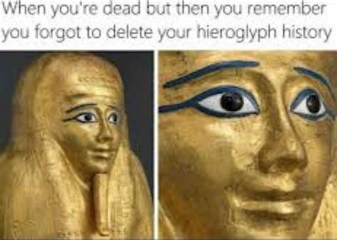 Ancient Egyptian curse meme